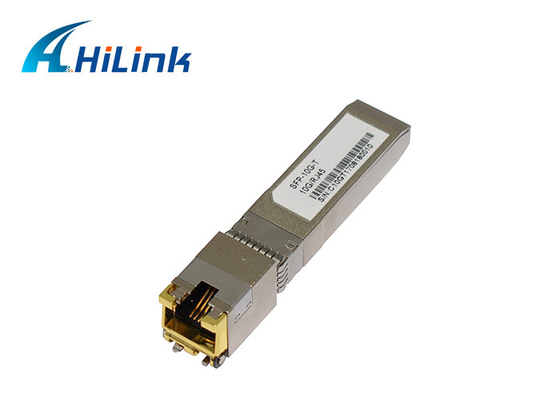 10G BASE-T RJ45 to 30~80 Meters CAT6 Copper SFP+ Transceivers
