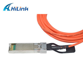 PVC Jacket Material Qsfp Optical Cable 10Gbps 1M 2M 5M Length SFP-10G-AOC