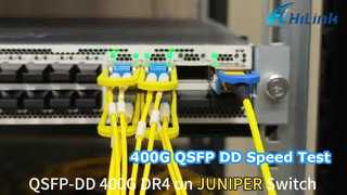 जुनिपर स्विच पर 400G QSFPDD DR4 1310nm 500M