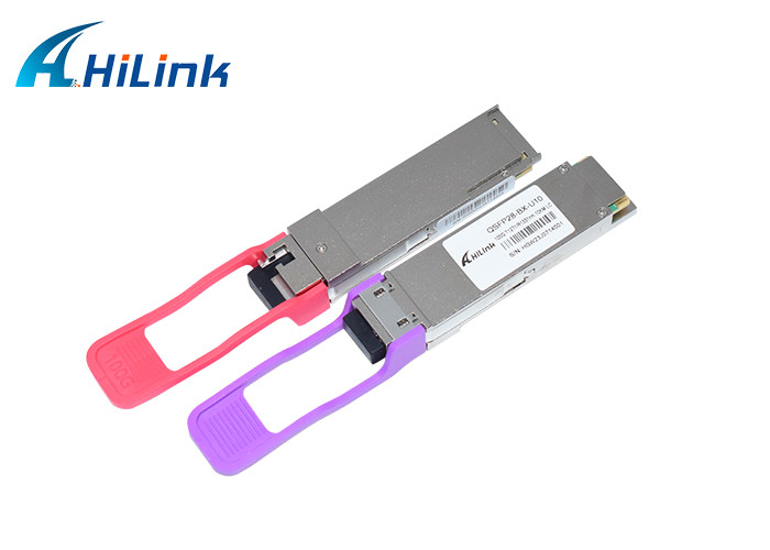 सिंगल मोड ऑप्टिकल ट्रांसीवर 100G QSFP28 PAM4 10km LR1 BIDI 1271/1331nm EML+पिन