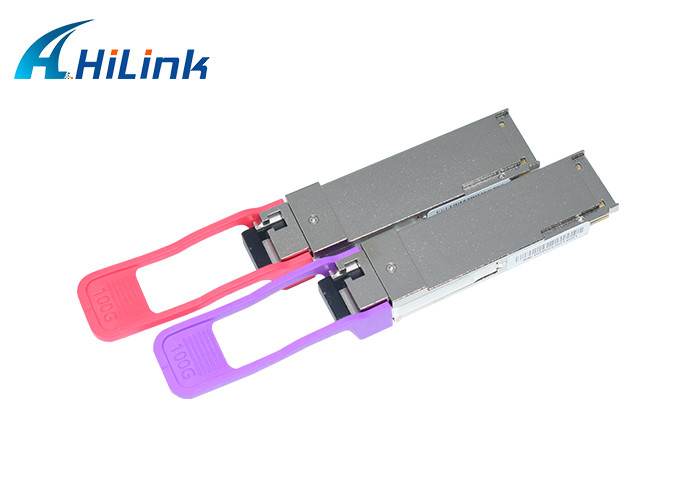 सिंगल मोड ऑप्टिकल ट्रांसीवर 100G QSFP28 PAM4 10km LR1 BIDI 1271/1331nm EML+पिन