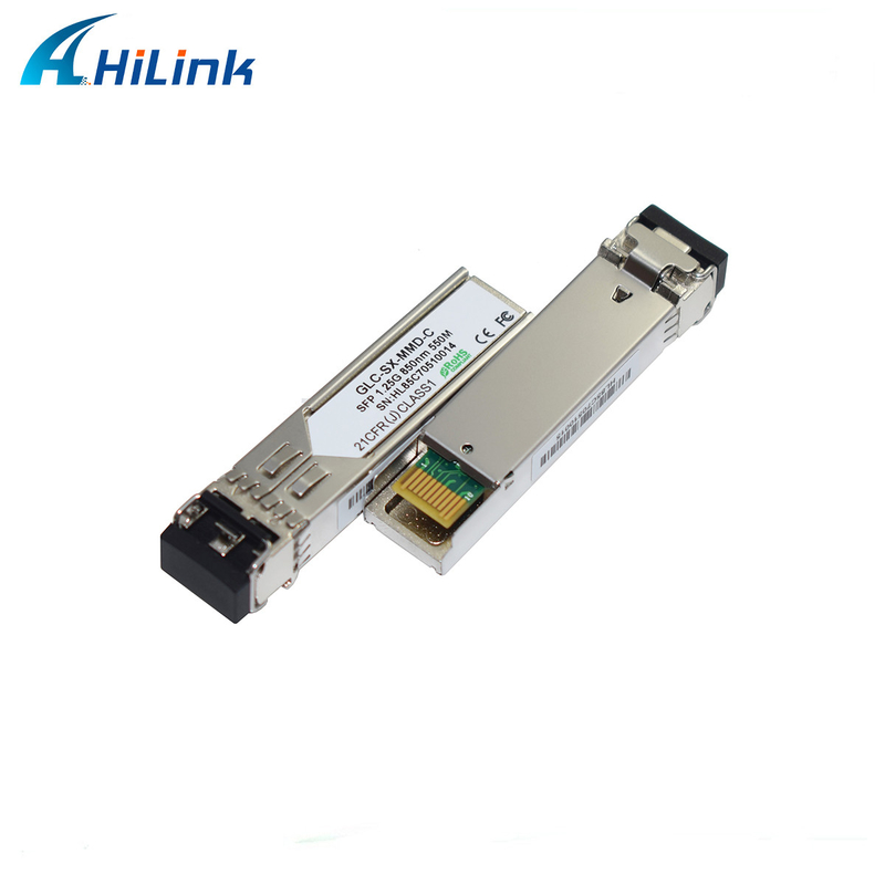 1.25G 850nm 550M ऑप्टिकल ट्रांससीवर मॉड्यूल GLC-SX-MM 1000BASE LC DOM SFP ट्रांससीवर