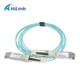 100G AOC 100G से 100G AOC केबल QSFP28 से QSFP28 850nm सक्रिय ऑप्टिकल केबल OM3 OM4