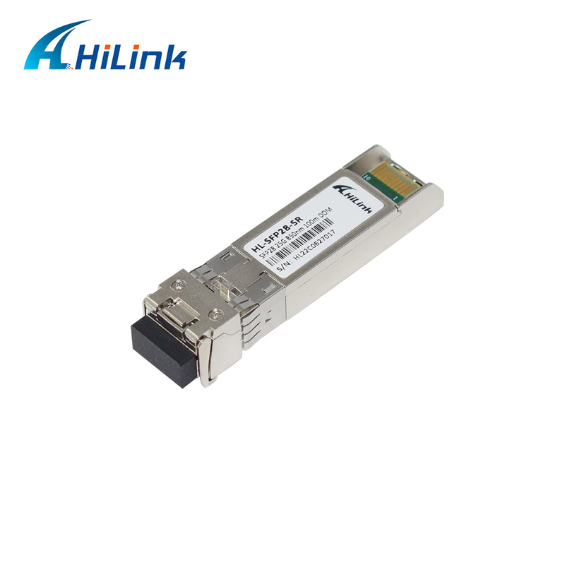 SFP28 25G SR SFP28-SR 850nm 25G ऑप्टिकल मॉड्यूल 850nm 100M LC DOM ट्राम रिसीवर