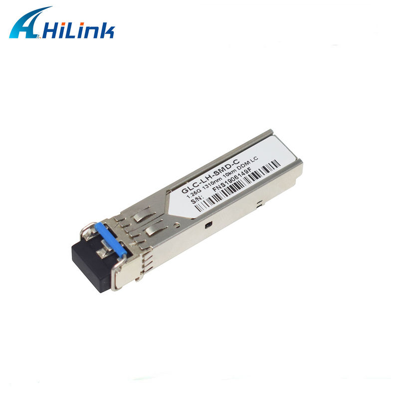 GLC-LX-SMD ऑप्टिक फाइबर ट्रांससीवर SFP 1.25G 1310nm 10KM डुप्लेक्स LC DDM
