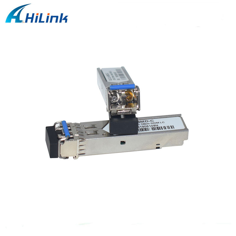 GLC-LX-SMD ऑप्टिक फाइबर ट्रांससीवर SFP 1.25G 1310nm 10KM डुप्लेक्स LC DDM
