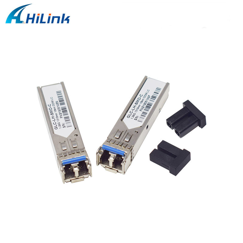 GLC-LX-SMD ऑप्टिक फाइबर ट्रांससीवर SFP 1.25G 1310nm 10KM डुप्लेक्स LC DDM