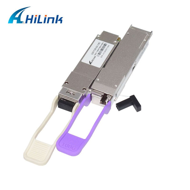 QSFP28 BIDI 100G ZR QSFP28 80km 1280/1300nm 100GBASE-BX80 QSFP28 मॉड्यूल 80km एलसी