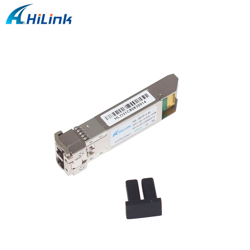 SFP 10G 1310nm 10KM/20KM संगत ऑप्टिक मॉड्यूल 10G बेस डेटा दर ऑपरेटिंग तापमान 0 से 70C के साथ