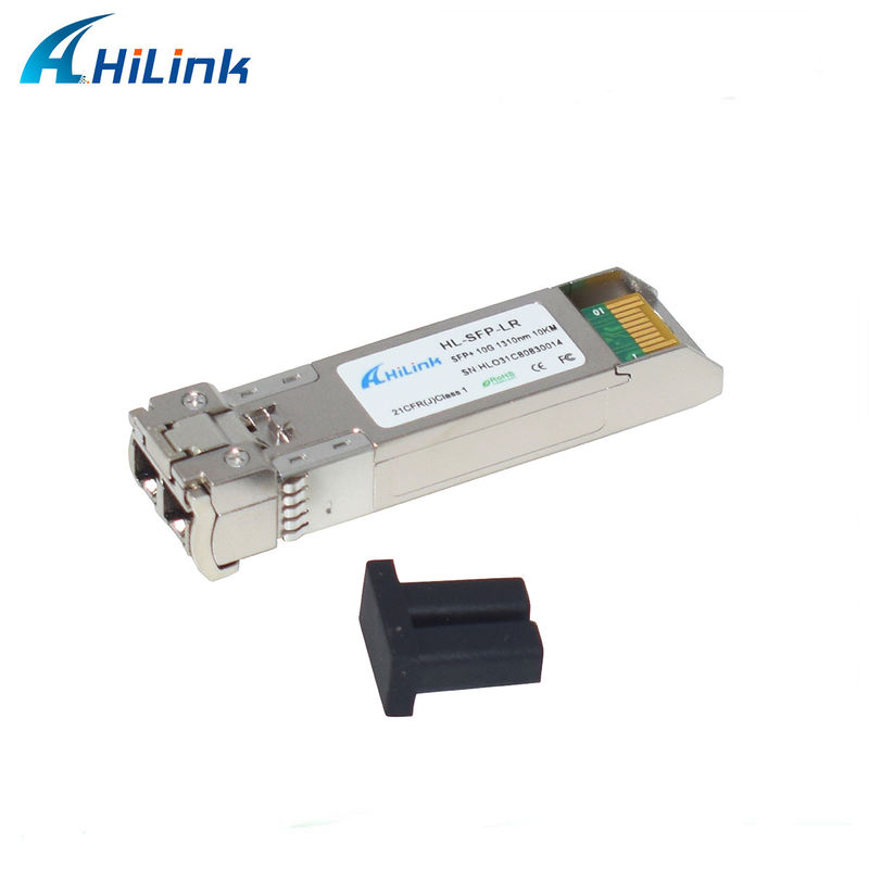 SFP 10G 1310nm 10KM/20KM संगत ऑप्टिक मॉड्यूल 10G बेस डेटा दर ऑपरेटिंग तापमान 0 से 70C के साथ