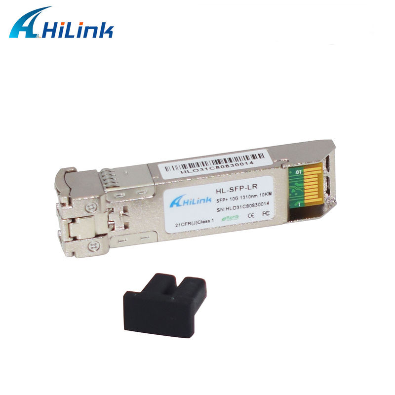SFP 10G 1310nm 10KM/20KM संगत ऑप्टिक मॉड्यूल 10G बेस डेटा दर ऑपरेटिंग तापमान 0 से 70C के साथ