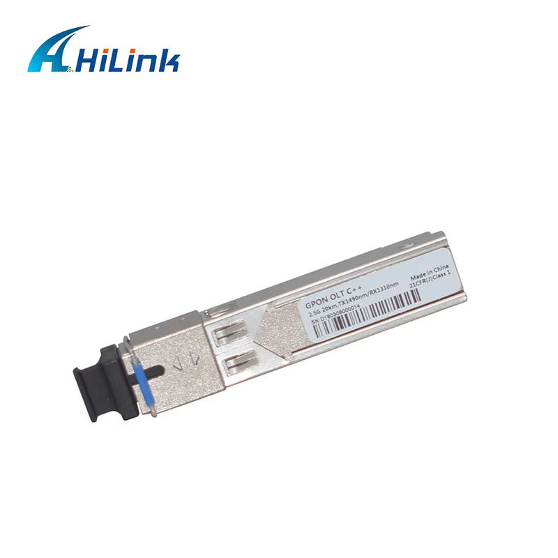 ब्रांड न्यू संगत GPON OLT क्लास C++ SFP मॉड्यूल 1.25G 2.5G GPON OLT क्लास C++