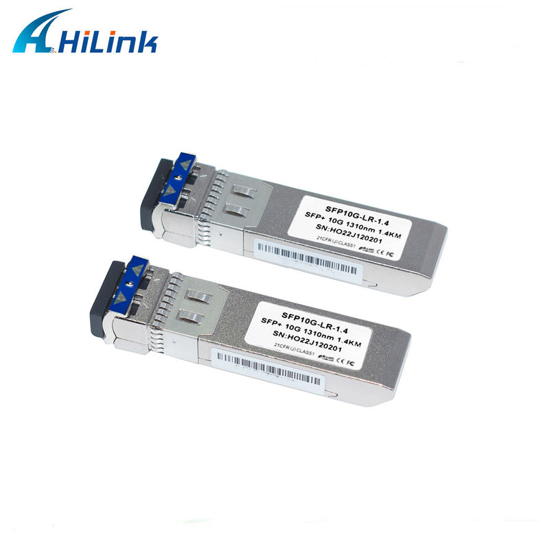 हिलिंक 10GB SFP+ 10G-LRS ट्रांससीवर 3 साल की वारंटी के साथ 1310nm डुअल एलसी कनेक्टर 1.4KM SMF संचार और नेटवर्किंग उत्पाद