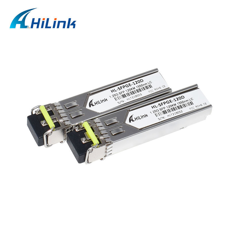 HL-SFPGE-120D HILINK 1.25G SFP लंबी दूरी 120km 1550nm एलसी कनेक्टर डीडीएम जीबीआईसी मॉड्यूल