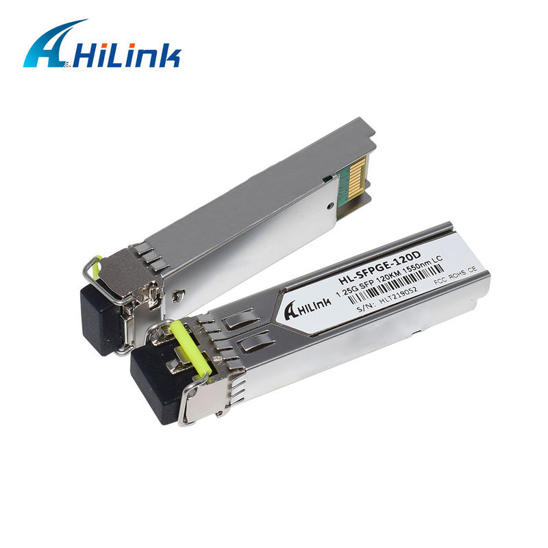 HL-SFPGE-120D HILINK 1.25G SFP लंबी दूरी 120km 1550nm एलसी कनेक्टर डीडीएम जीबीआईसी मॉड्यूल