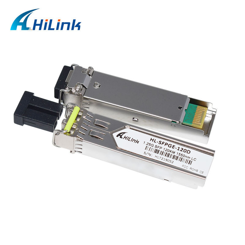 HL-SFPGE-120D HILINK 1.25G SFP लंबी दूरी 120km 1550nm एलसी कनेक्टर डीडीएम जीबीआईसी मॉड्यूल