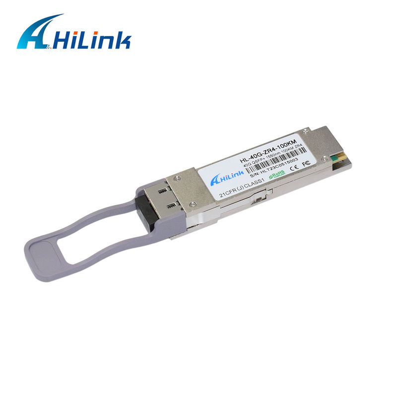 सामान्य QSFP-40G-ZR4 संगत 40GBASE-ZR4 ऑप्टिकल ट्रांससीवर मॉड्यूल 1550nm 100km EML+ APD संचार और नेटवर्किंग उत्पाद