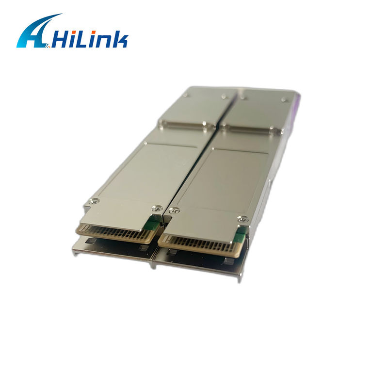 लंबी दूरी के डेटा ट्रांसमिशन के लिए 100Gb/s 80Km QSFP28 ZR4 BIDI ट्रांससीवर मॉड्यूल
