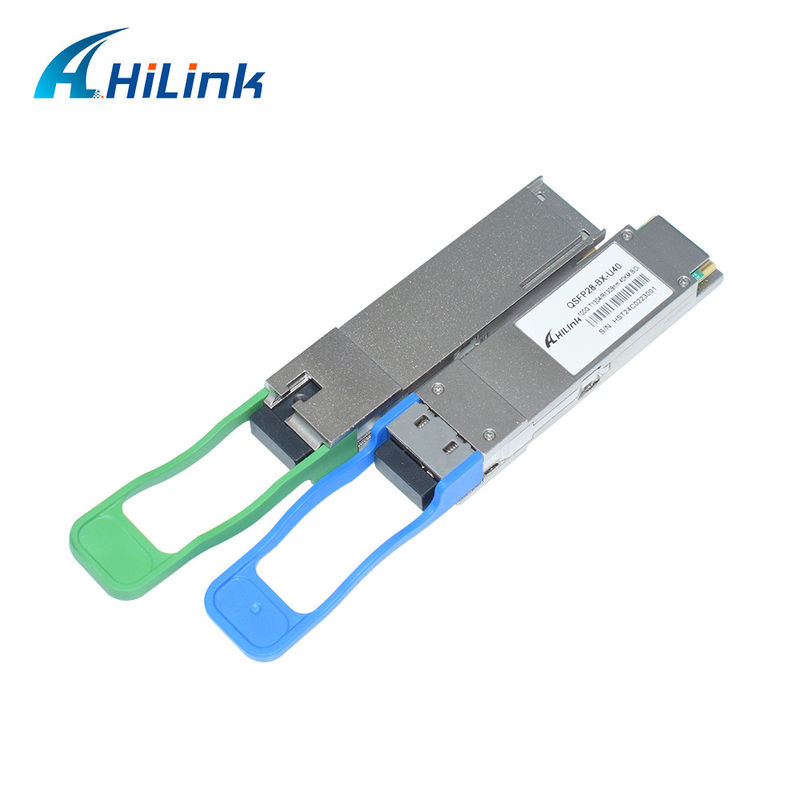 100G QSFP28 BIDI ऑप्टिकल ट्रांससीवर 40KM 100G-ER1-40 MSA EML लेजर APD रिसीवर 1309.14nm/1304.58nm