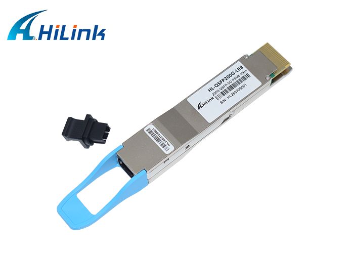 निर्बाध नेटवर्क एकीकरण के लिए DDM/DOM के साथ 10km 200G QSFP DD PSM8 ऑप्टिकल ट्रांससीवर MPO16 / 1310nm तरंग दैर्ध्य