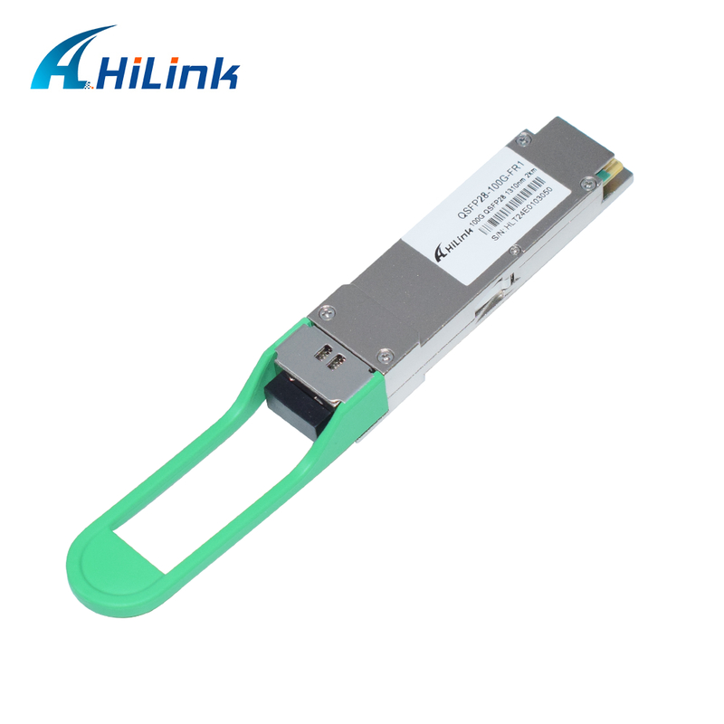 HL-QSFP28-100G-80 100Gb/s QSFP28 BiDi 80km ट्रांससीवर हॉट प्लग करने योग्य सिंप्लेक्स एलसी कनेक्टर EML+PIN के साथ SOA सिंगल मोड DDM