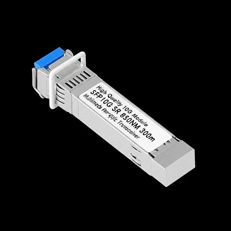 10Gbps 850nm 300m मल्टीमोड SFP+ मॉड्यूल डीडीएम फंक्शन के साथ गर्म-प्लग करने योग्य फाइबर ऑप्टिक ट्रांससीवर