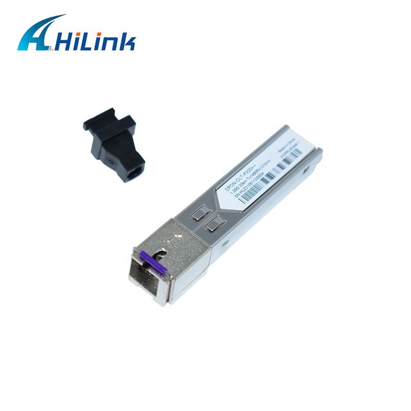 1.25Gbps डेटा दर और 20KM ट्रांसमिशन के लिए PX20+ PX20++ PX20+++ के साथ EPON OLT SFP ट्रांससीवर
