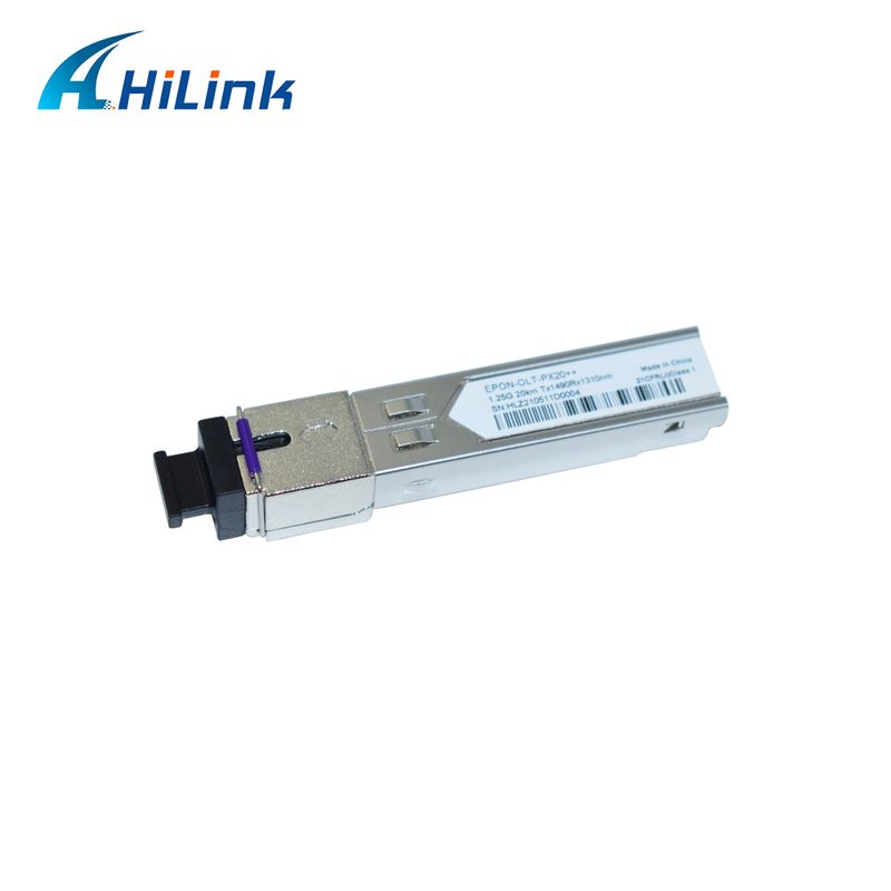 1.25Gbps डेटा दर और 20KM ट्रांसमिशन के लिए PX20+ PX20++ PX20+++ के साथ EPON OLT SFP ट्रांससीवर