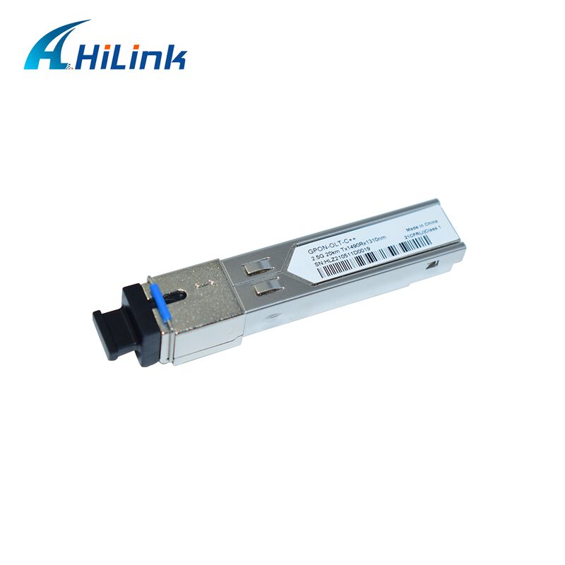 GPON OLT ट्रांससीवर SFP मॉड्यूल 8dBm 9dBm आउटपुट और 2.5G डेटा दर के साथ