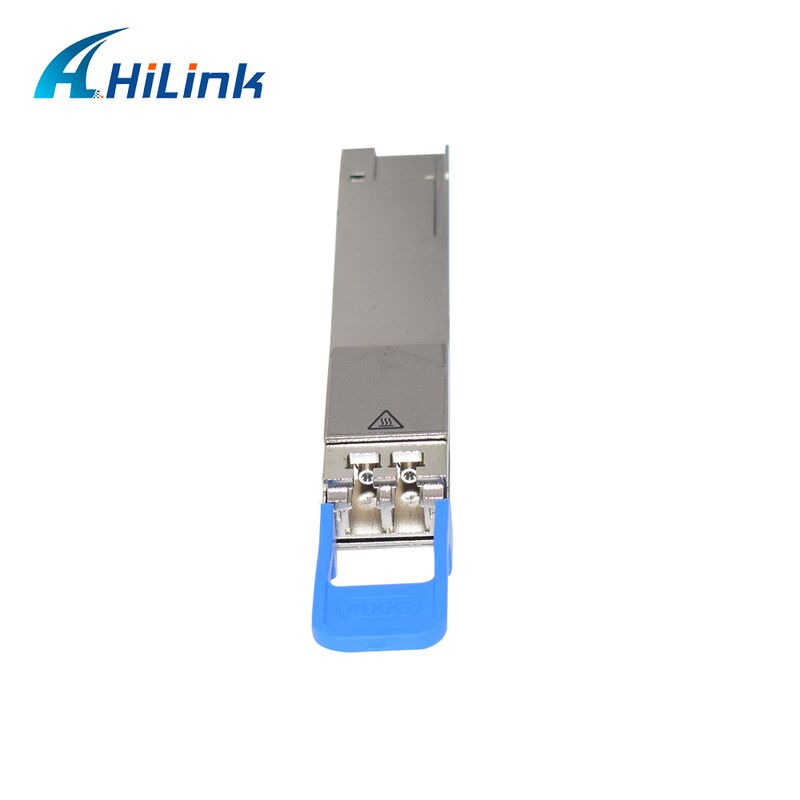 Hilink 400Gb/s QSFP-DD LR4 10km SMF डुप्लेक्स LC ऑप्टिकल ट्रांससीवर RoHS अनुरूप
