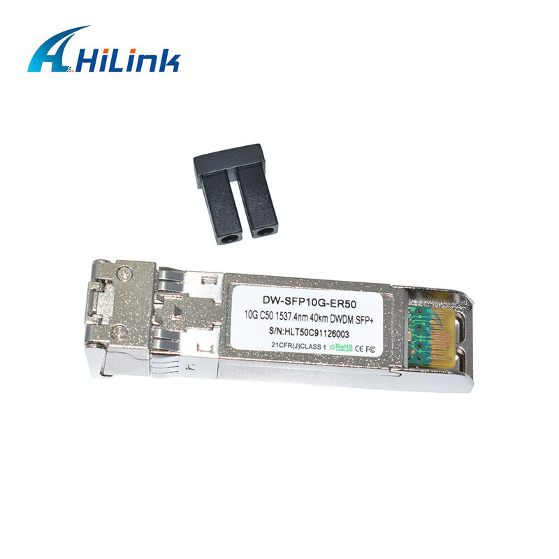 Hilink 10Gb SFP+ DWDM SFP 100GHZ CH17~61 वैकल्पिक 40km ट्रांससीवर ऑप्टिकल मॉड्यूल डुप्लेक्स एलसी वाणिज्यिक औद्योगिक