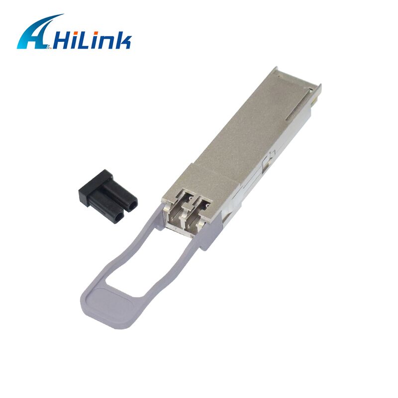 100 किमी की दूरी 100 जी डेटा दर और ZR4+ अनुपालन के साथ Hilink 100G QSFP28 ऑप्टिकल ट्रांससीवर मॉड्यूल
