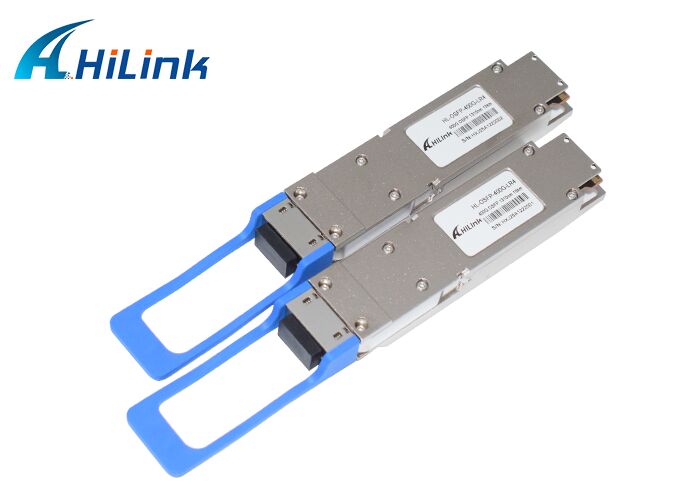 400G OSFP LR4 10km डुप्लेक्स एलसी ट्रांसमिशन सिंगल मोड फाइबर (एसएमएफ) OSFP मॉड्यूल पर