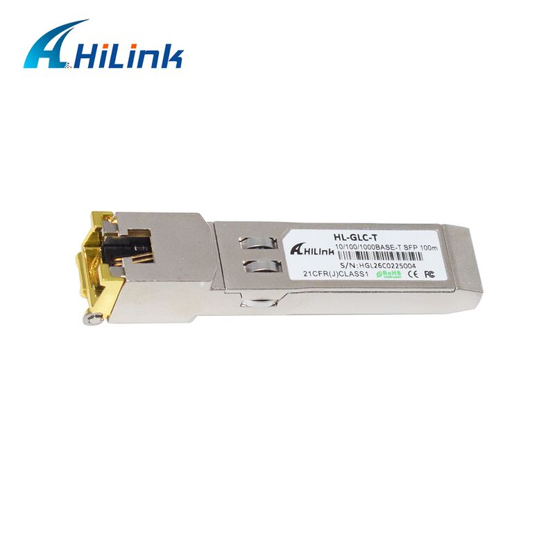10/100/1000BASE-T SFP Transceiver Copper RJ45 GLC-T for Gigabit Ethernet