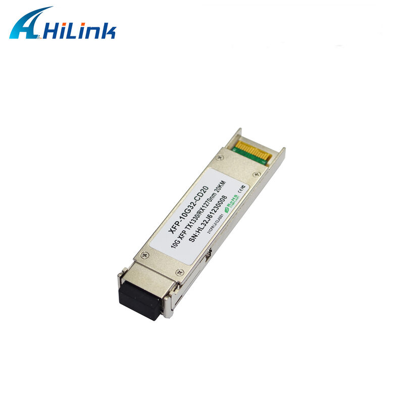 10G ईथरनेट अनुप्रयोगों के लिए 20 किमी पहुंच और DDM फ़ंक्शन के साथ 10Gb/s XFP द्वि-दिशात्मक ट्रांसीवर