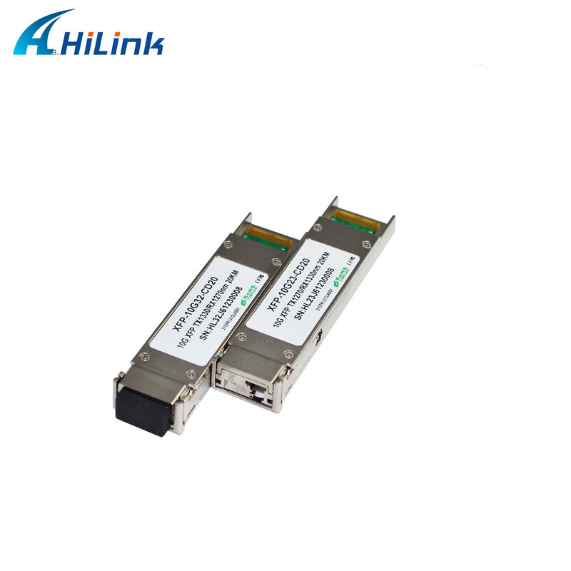 10G ईथरनेट अनुप्रयोगों के लिए 20 किमी पहुंच और DDM फ़ंक्शन के साथ 10Gb/s XFP द्वि-दिशात्मक ट्रांसीवर