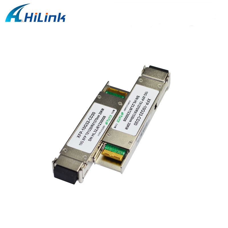 10G ईथरनेट अनुप्रयोगों के लिए 20 किमी पहुंच और DDM फ़ंक्शन के साथ 10Gb/s XFP द्वि-दिशात्मक ट्रांसीवर