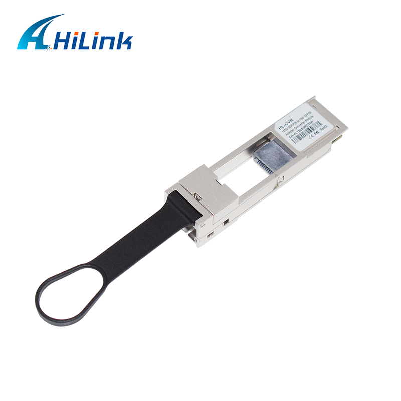 हॉट-प्लग करने योग्य डिज़ाइन और बिल्ट-इन EEPROM DDMI मॉनिटरिंग के साथ 100G QSFP28 पोर्ट से 25G SFP28 स्लॉट कन्वर्टर के लिए QSA28 एडॉप्टर
