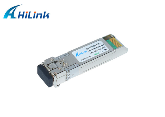 ईआर 10G SFP + ट्रांसीवर 40KM CWDM 1470-1610NM LC कनेक्टर संचार उपकरण