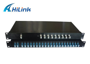 DWDM फ़िल्टर 80 चैनल Mux है demux, फाइबर ऑप्टिक DWDM बहुसंकेतक कम पीडीएल