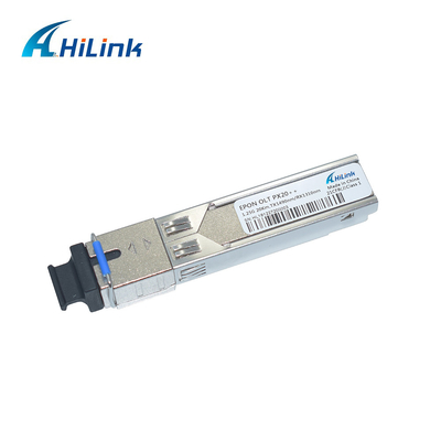 EPON OLT 1.25G SFP मॉड्यूल PX20++ 20KM Tx1490nm 1.25G Rx1310nm SC/UPC कनेक्टर