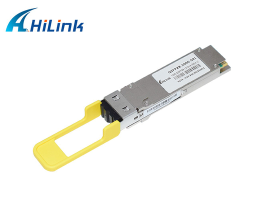 100Gb/S QSFP28 DR1 ऑप्टिकल ट्रांसीवर सिंगल लैम्ब्डा 1310nm 500M FEC HLQSFP28-100G-DR1 के साथ