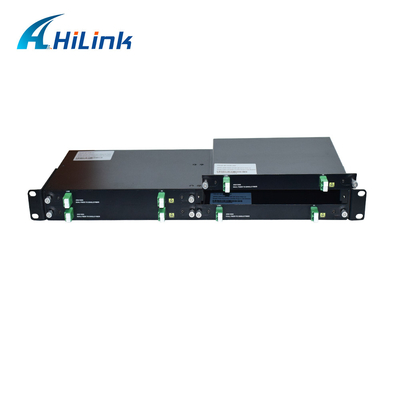 40G/100G LR ER डुअल फाइबर टू सिंगल फाइबर कन्वर्टर ABS LGX 1U रैक LC SC FC UPC/APC
