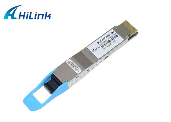 निर्बाध नेटवर्क एकीकरण के लिए DDM/DOM के साथ 10km 200G QSFP DD PSM8 ऑप्टिकल ट्रांससीवर MPO16 / 1310nm तरंग दैर्ध्य