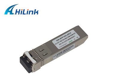 हिलिंक 10G DWDM 40 / 80km C21-C60 SFP + DWDM उपकरणों के लिए ऑप्टिकल मॉड्यूल