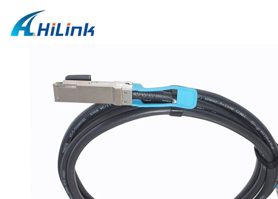 100 जी QSFP28 डैक प्रत्यक्ष 1 मीटर से 3 मीटर लंबाई निष्क्रिय केबल के साथ कॉपर केबल संलग्न करें