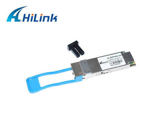 QSFP + 1310nm 20km LC DOM ऑप्टिकल ट्रांसीवर मॉड्यूल 40GBASE-LR4