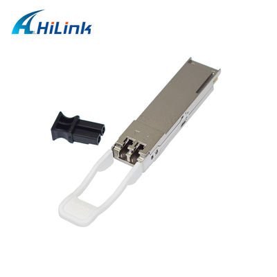 3.3V 1310nm ZR4 ऑप्टिकल ट्रांसीवर मॉड्यूल QSFP28 100G 60KM डुप्लेक्स LC DDR